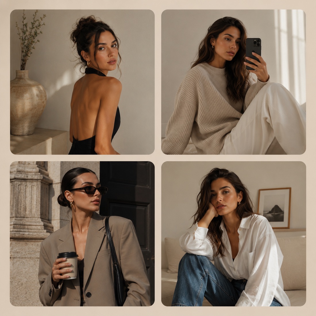 Примеры фото, созданных нейросетью: портреты, fashion, lifestyle